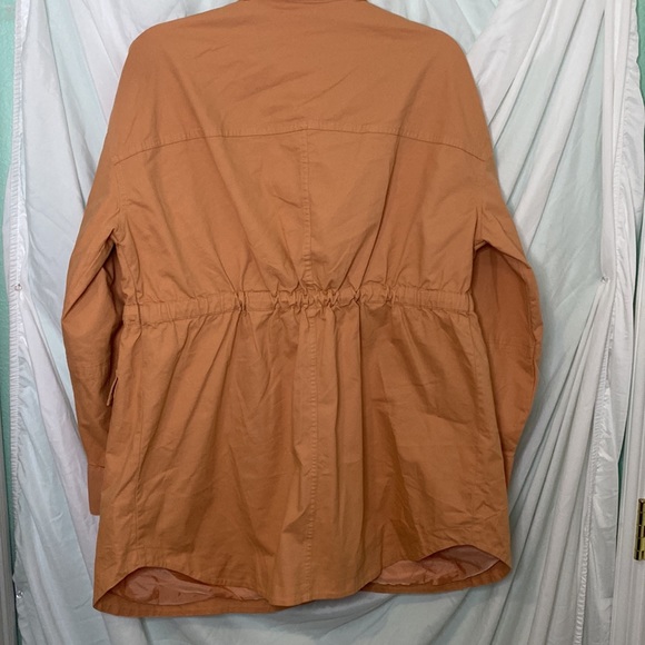 Universal Thread Women's Coral Button Up Utility Jacket Size Large - Picture 3 of 7